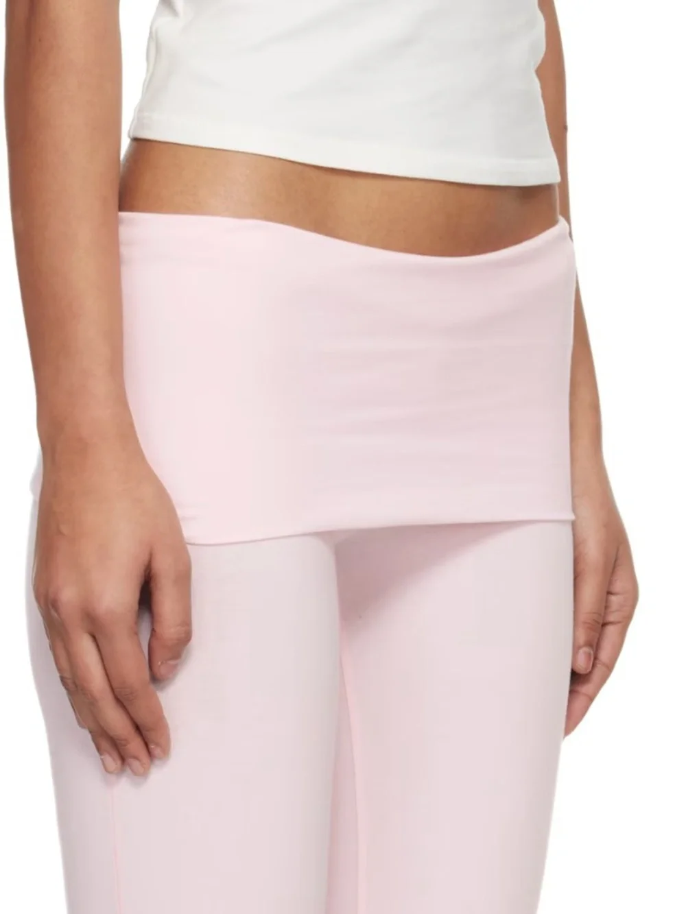 BNWT Skims Cherry Blossom Fold-over Pant - Size Medium - Picture 1 of 4